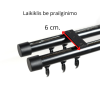 2 TRACK RAIL Black color - Image 5